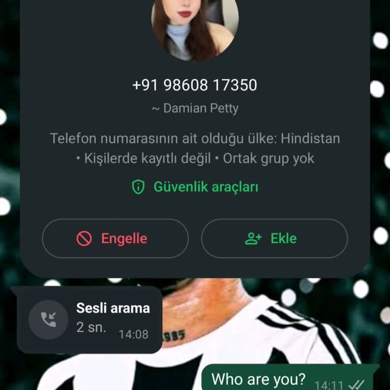 Yabancı Numaradan Gelen Arama Sonrası Güvenlik Endişesi Yaşadım