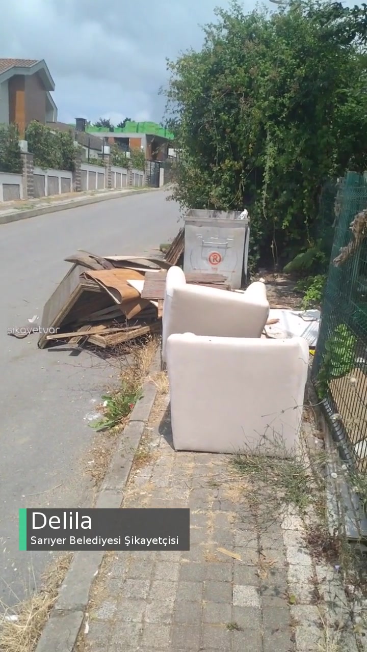 Sarıyer Belediyesi Çöp Hemen Alınsın Lütfen videonun kapak resmi