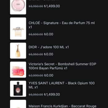 Sipariş Edilen Ürün Yerine Kalitesiz Ve Alakasız Ürün Gönderildi