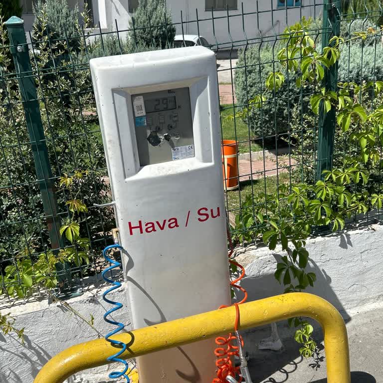 Shell İstasyonlarında Hava Su Makinesi Lastiğimdeki Havayı Çekti Arıza Uyarısı Yoktu