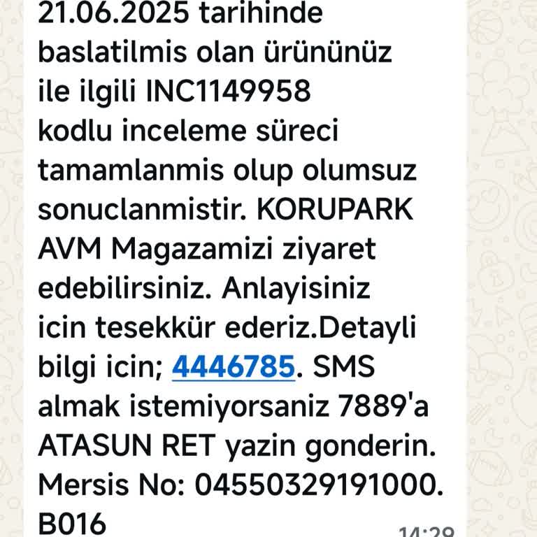 Rayban Güneş Gözlüğünde Kalıcı Yapışkanlık Sorunu Ve Atasun Optik'in İlgisizliği