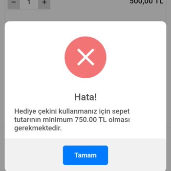 Zorunlu Alışveriş Şartı İle Paramı Kullanamıyorum!