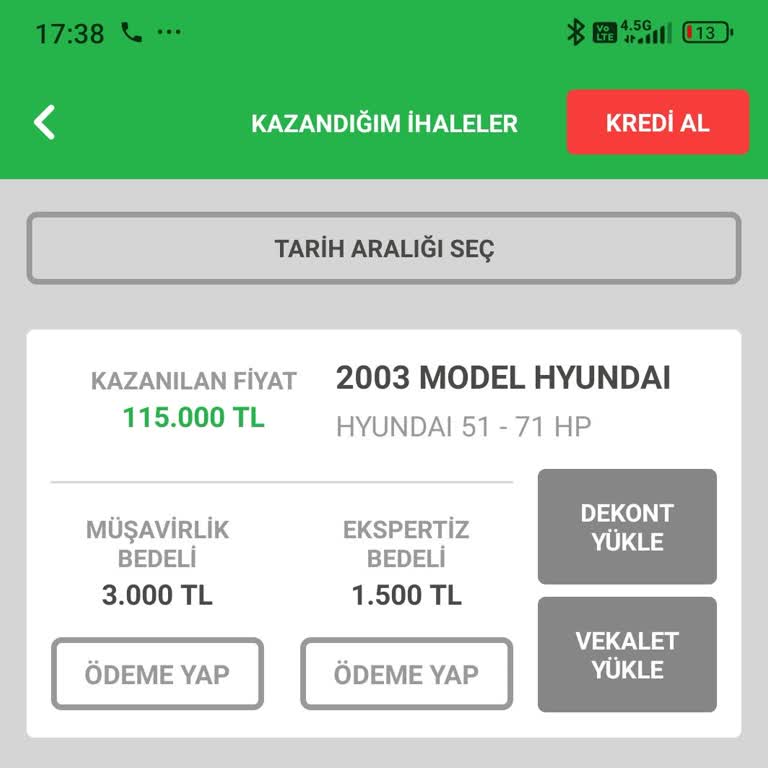 Kazandığım Araç İhalesi Haksız Şekilde İptal Edildi Ve Tekrar Açıldı