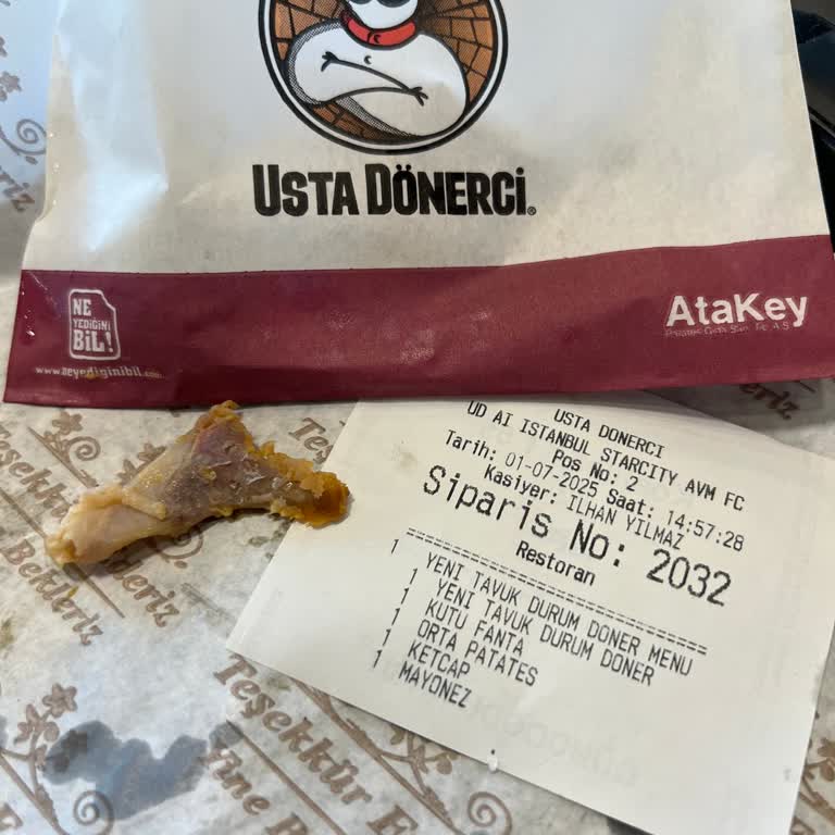 Dürüm Dönerin İçinden Çıkan Kemik İle Yaşadığım Olumsuz Deneyim