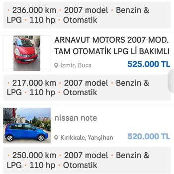 Araç Değerinde Haksız Teklif Ve Cevapsızlık Mağduriyeti