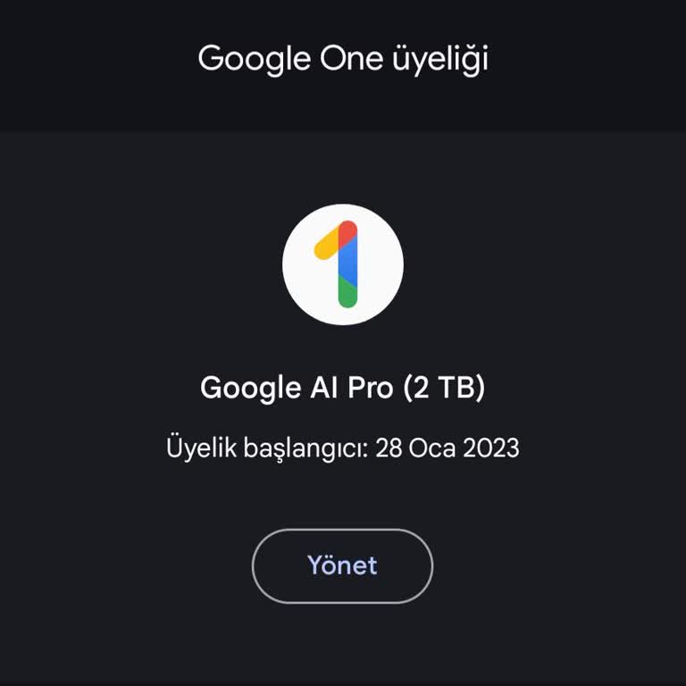 Google One Aboneliğim Haksız Yere İptal Edildi