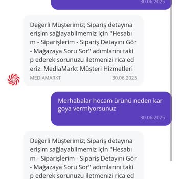 Siparişim Kargolanmadı, İptal Edemiyorum Ve Destek Alamıyorum