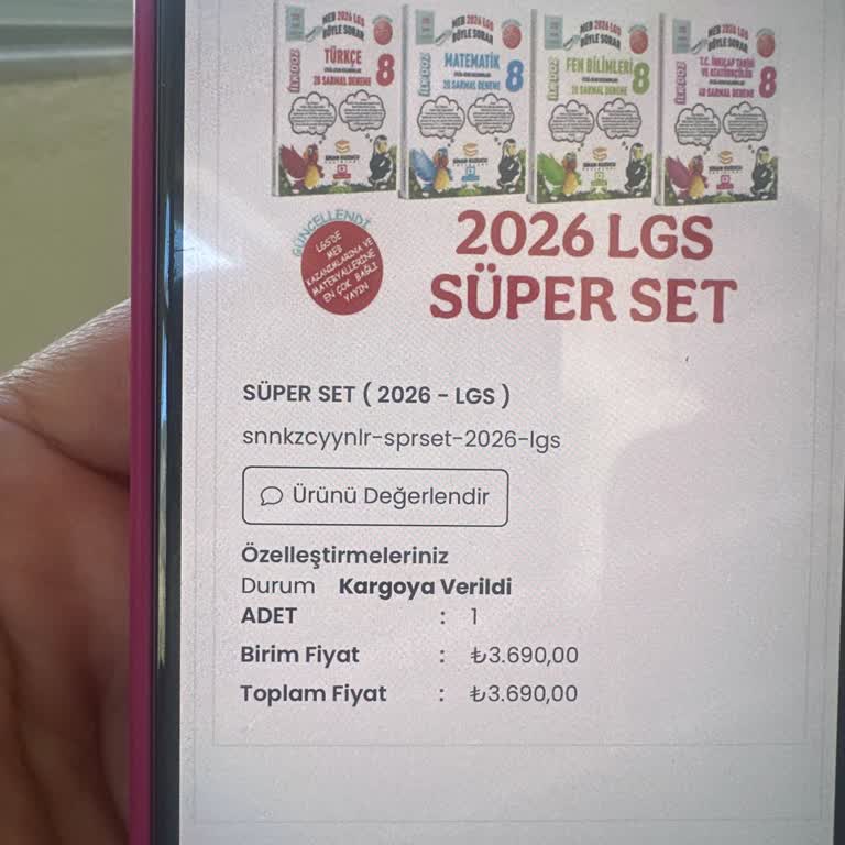 Sinan Kuzucu Yayınları Kargoya Verilen Siparişim Bir Haftadır Teslim Edilmedi!