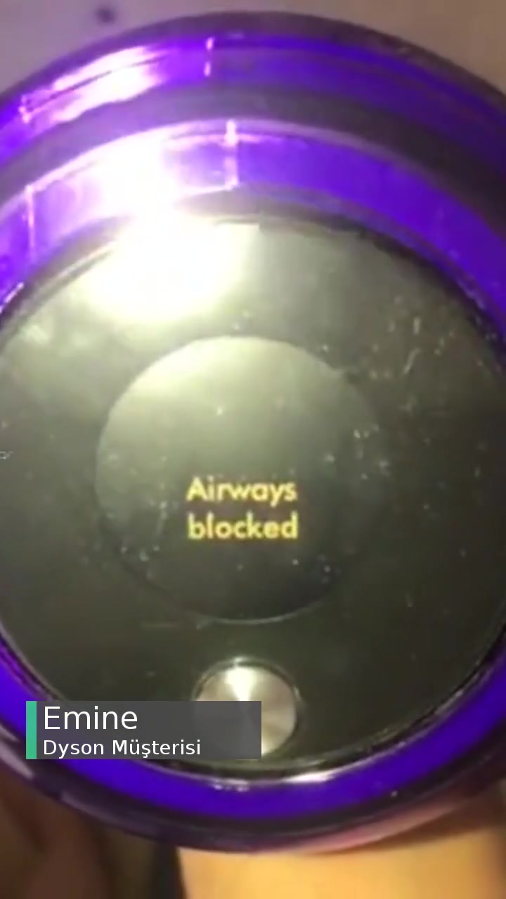 Dyson Süpürgem Çekmiyor! videonun kapak resmi