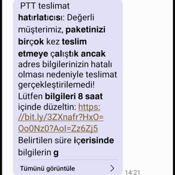 Bilgim Dışında Numaramla Gönderilen Kargo SMS'leri Hakkında Endişe