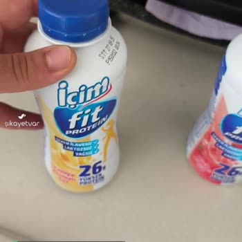İçim Fit Protein Süt Bozuk Çıktı