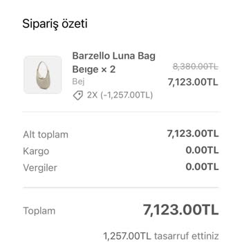 Bir Ayda Ne Çanta Var Ne Cevap!