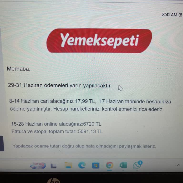 Yemeksepeti Komisyonları Kazancımı Eritiyor!