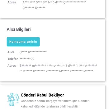 Kargo Teslimatında Satıcı Ve Kargo Şirketi Arasında Bilgi Karmaşası