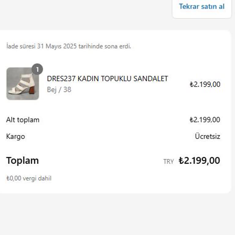 Sipariş Ettiğim Ayakkabı Gelmedi İletişim Kuramıyorum Mağduriyetim Giderilmedi