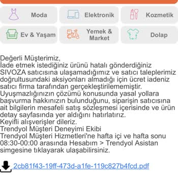 İade Sürecinde Karışıklık Ve Mağduriyet Yaşıyorum