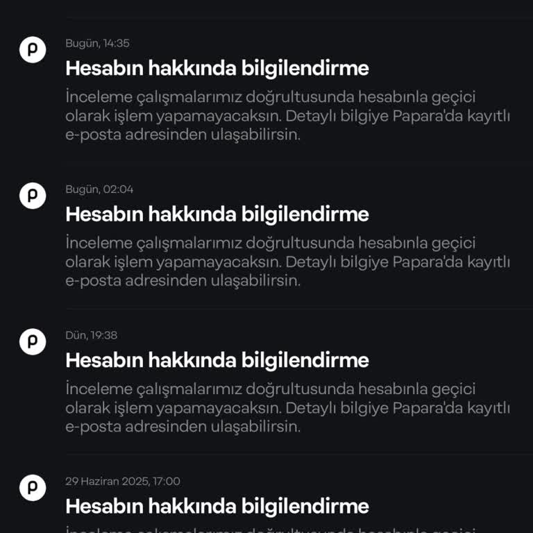 Papara Hesabım Uzun Süredir İncelemede, Mağduriyetim Artıyor