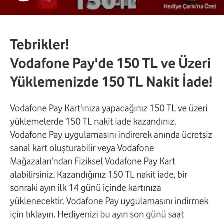 Vodafone Çark Uygulamasında Artık İnternet Kazanamıyorum, Sadece İşe Yaramayan İndirimler Veriliyor