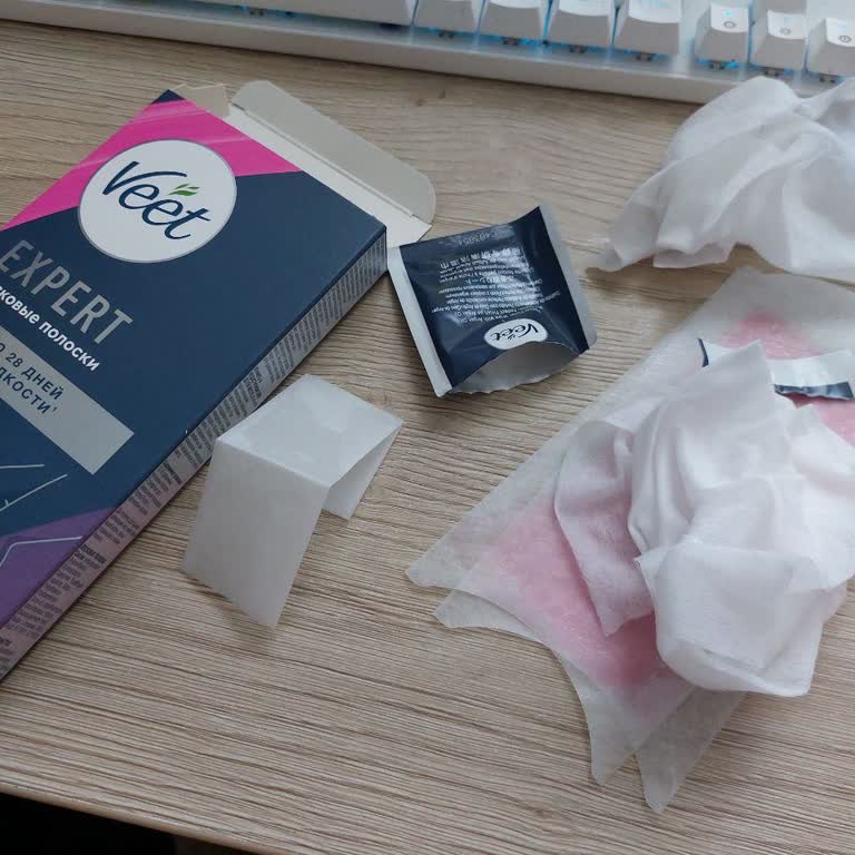 Восковые Полоски Veet для нормальной кожи Не Работают