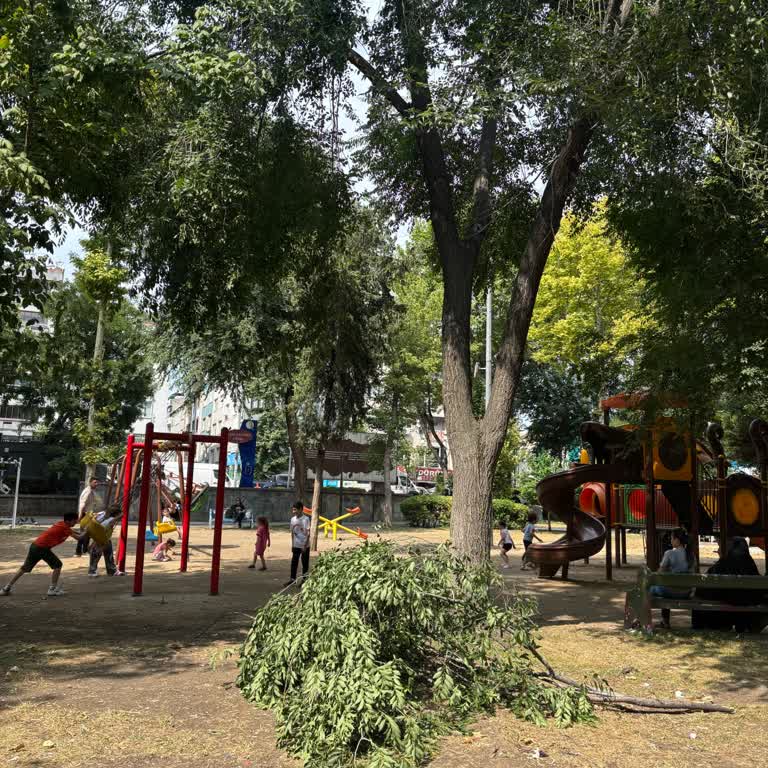 Çocuk Oyun Alanının Güvenliği Göz Ardı Edilerek Kent Lokantası Açılması