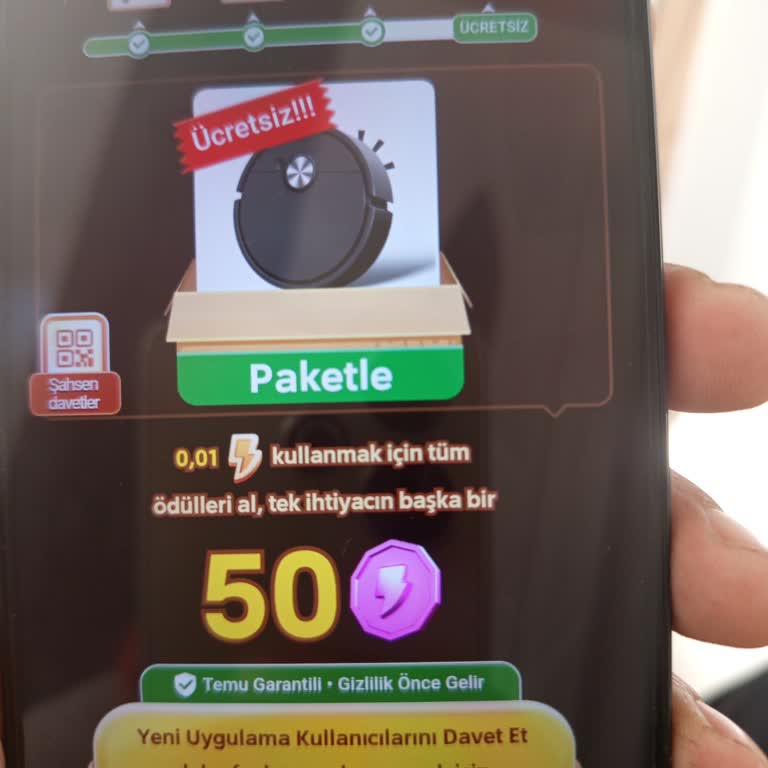 Temu Davet Kampanyasında Enerji Sorunu Ve Hediye Teslim Edilmemesi