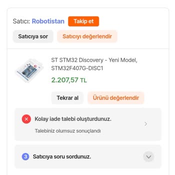 İade Edilen Ürün Farklı Gerekçeyle Reddedildi