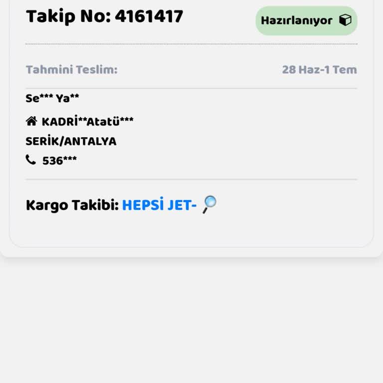 Siparişim 5 Gündür Hazırlanmadı Muhatap Bulamıyorum