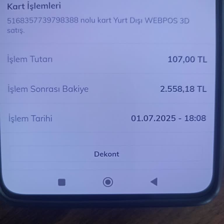 İzinsiz Yurtdışı İşlemle Hesabımdan Para Çekildi, Acil İade İstiyorum