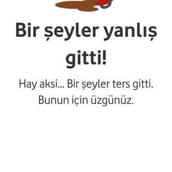 Vodafone Çark Uygulamasında Sürekli Hata Ve Hediye Alamama Sorunu