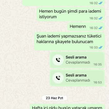 Ayakkabı Siparişim Teslim Edilmedi, Para İadem Yapılmıyor