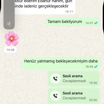 Ayakkabı Siparişim Teslim Edilmedi, Para İadem Yapılmıyor