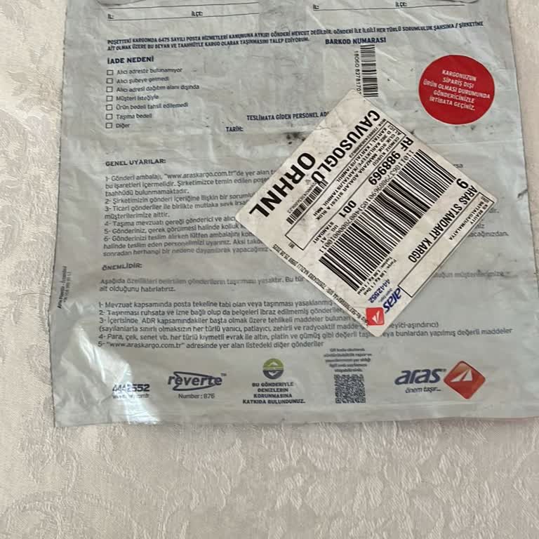 Boş Kargo Zarfı Gönderildi Trendyol Çözüm Sunmadı