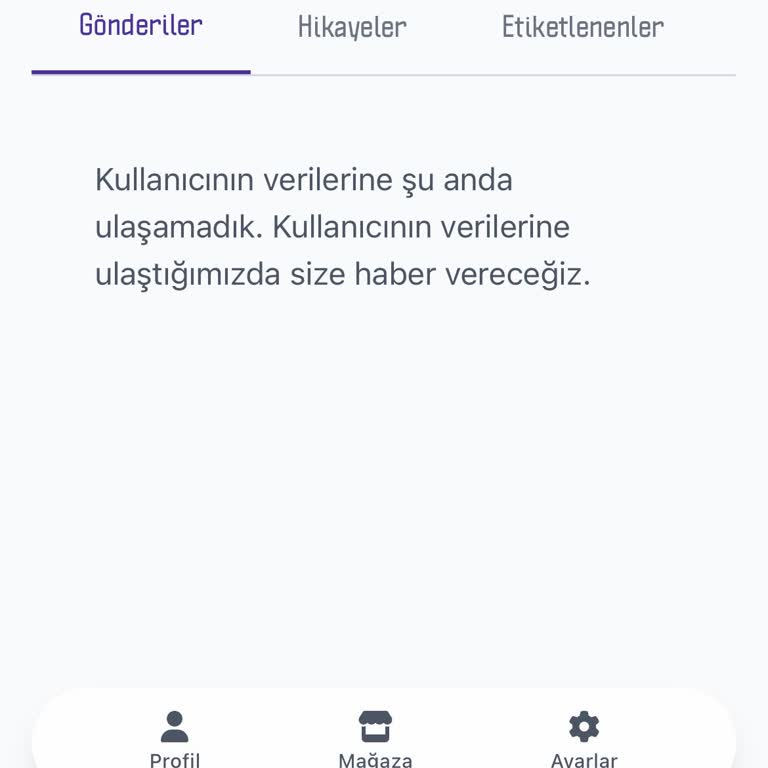 Üyelik Aldığım Hesaplarda Verilere Ulaşılamıyor, Paramın İadesini Talep Ediyorum