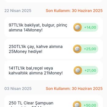 Kazandığım Money Puanlar Bilgilendirme Olmadan Silindi