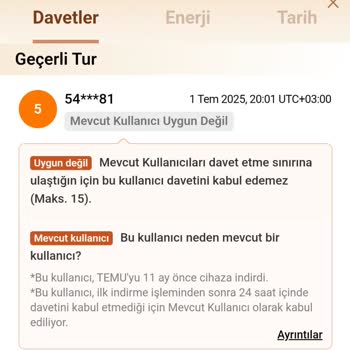 Hediye Ürün Hakkı Ve Davet Sistemi Sorunu