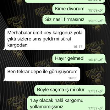 Siparişim Uzun Süredir Kargoya Verilmedi Müşteri Hizmetleri Yardımcı Olmuyor