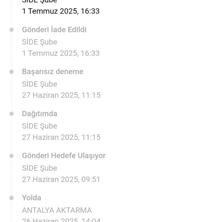 Teslim Edilmeyen Ürün Ve Yetersiz Bilgilendirme