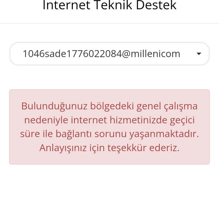 Sürekli Bağlantı Sorunları Ve Fatura Endişesi