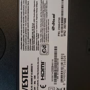 Garanti Bitince Vestel TVde Görüntü Kayboldu Benzer Şikayetler Çok