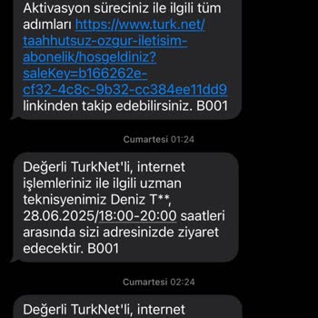 Kurulum Yapılmadan Fatura Çıkarılması Ve İletişimsizlik