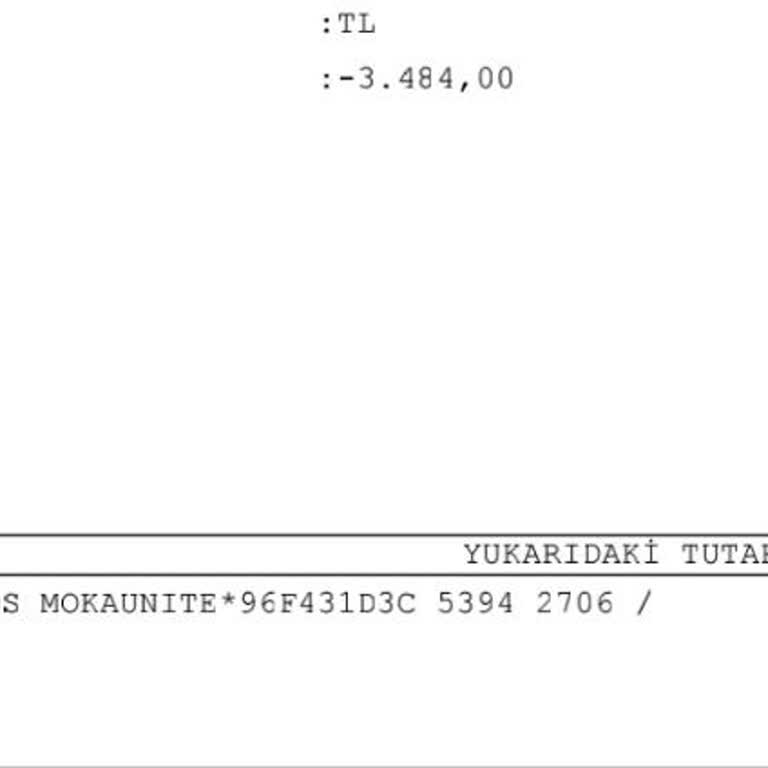 Sipariş Oluşmadı, Para Hesabımdan Çekildi Ve İade Edilmiyor