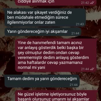 Siparişim Eksik Gönderildi Ve Müşteri Hizmeti Kaba Davrandı