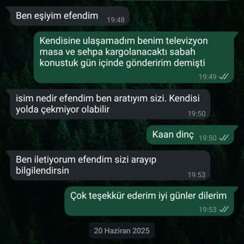 Sipariş Verdiğim Televizyon 24 Gündür Teslim Edilmedi