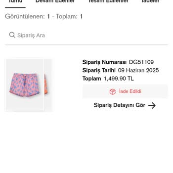 İade Edilen Ürünün Parasının Halen Yatırılmaması