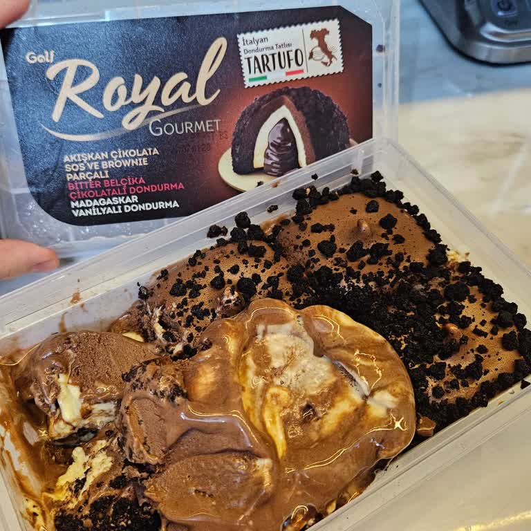 Belçika Çikolatalı Tartufo Beklenmedik Acı Tat Ve Boğaz Yanması Yaşattı