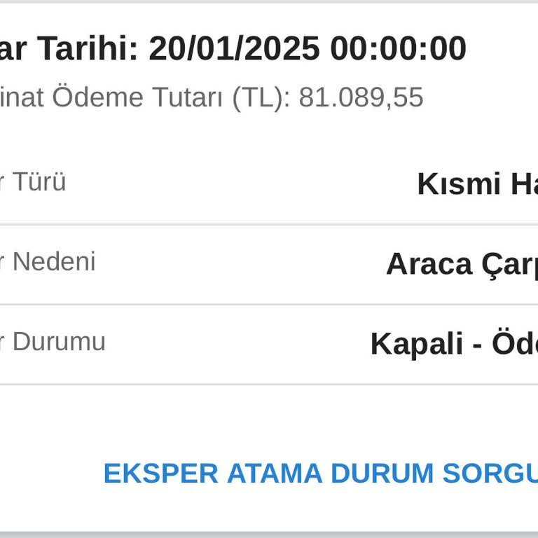 Hatalı Tramer Kaydı Ve Yetersiz Müşteri Desteği Mağduriyeti