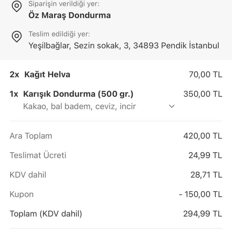 Teslim Edilmediği Halde Siparişim Teslim Edilmiş Gösterildi