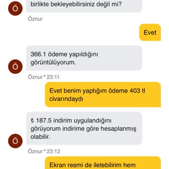 Sipariş Teslim Edilmeden İade Edildi, Eksik Para İadesi Ve Müşteri Hizmetlerine Ulaşılamıyor