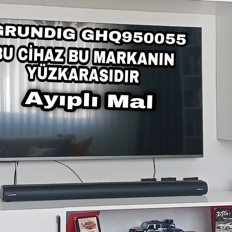 Grundig 55 İnç TV'de Beyaz Leke Sorunu Ve Yetersiz Servis Deneyimi