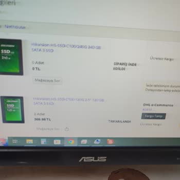 N11'den Aldığım SSD Ne Değiştirildi Ne İade Edildi